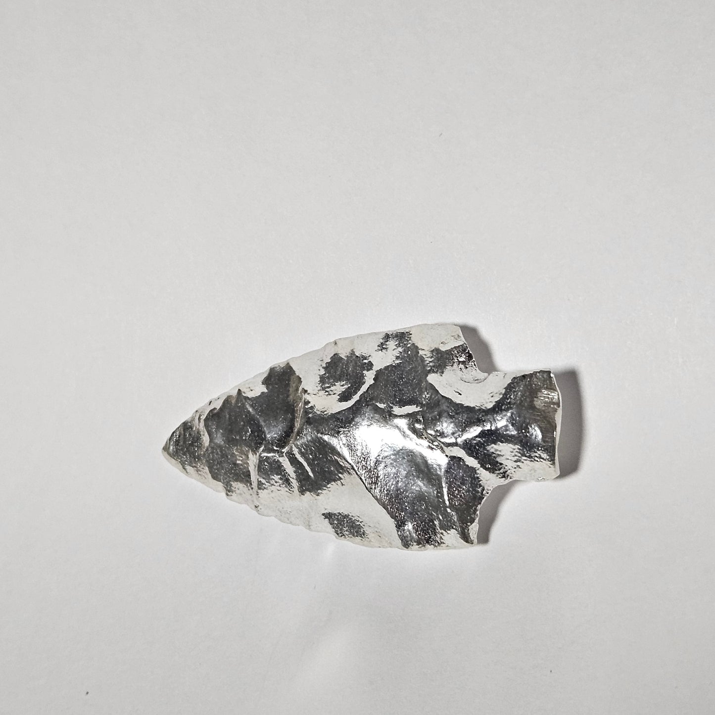 Indian Arrowhead 5g Hand Poured Silver Bullion
