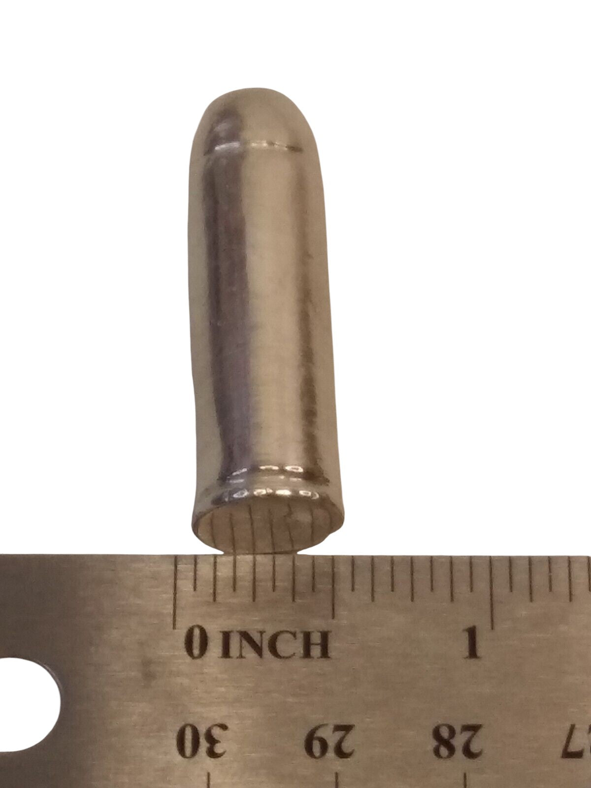 45 Long Colt Bullet Hand Poured Bullion 999 Fine Silver 1.3 oz