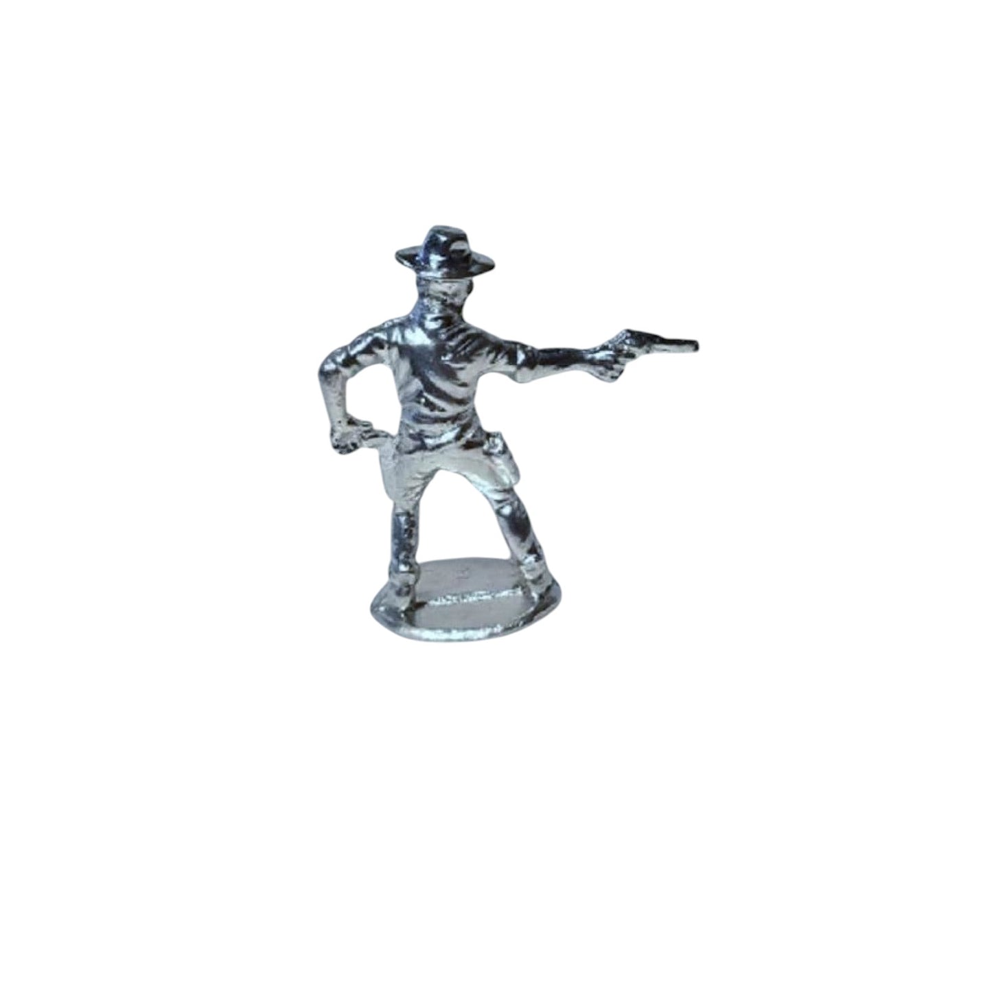 Gunslinger Cowboy Hand Poured Bullion 999 Fine Silver 1 oz