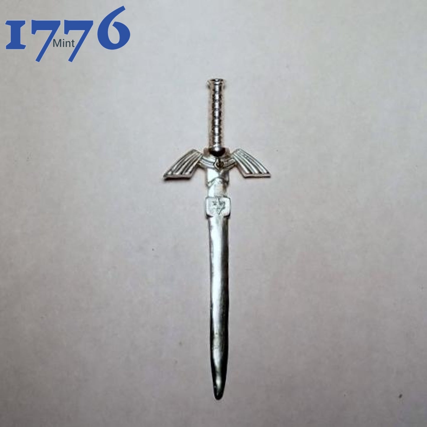 1 Oz 999 Silver Hand Poured Bullion Master Swords 1776 Mint