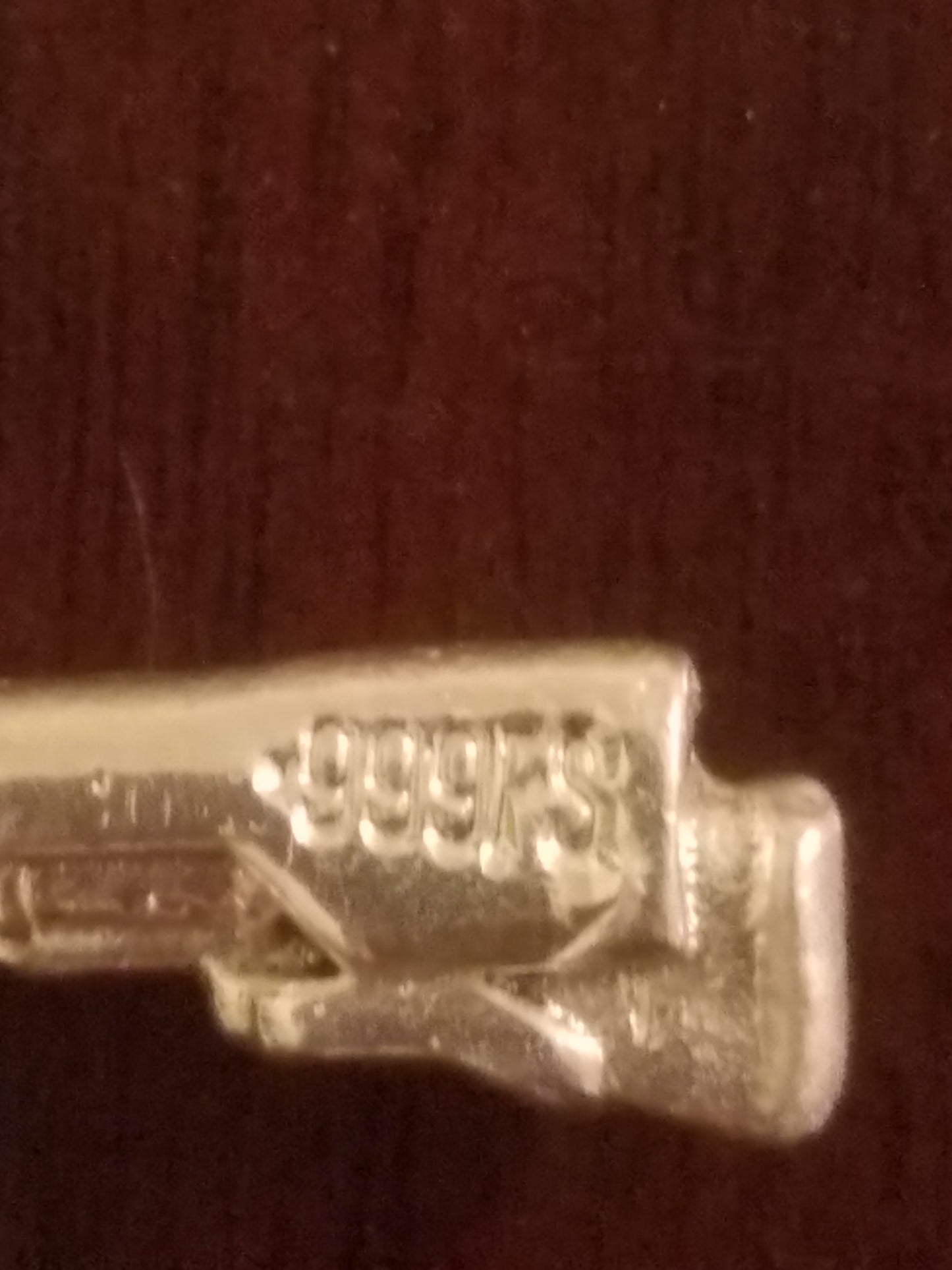 AR Tactical Assault Rifle 999 Silver Hand Poured Bullion