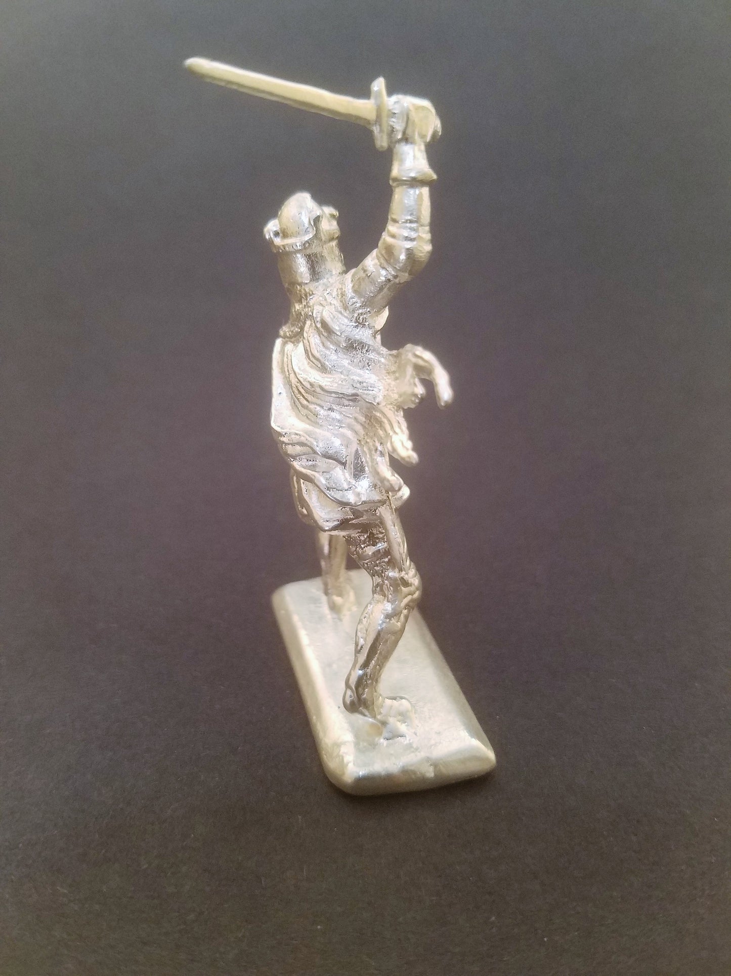Knight 2.4 oz 999 Silver Hand Poured Bullion