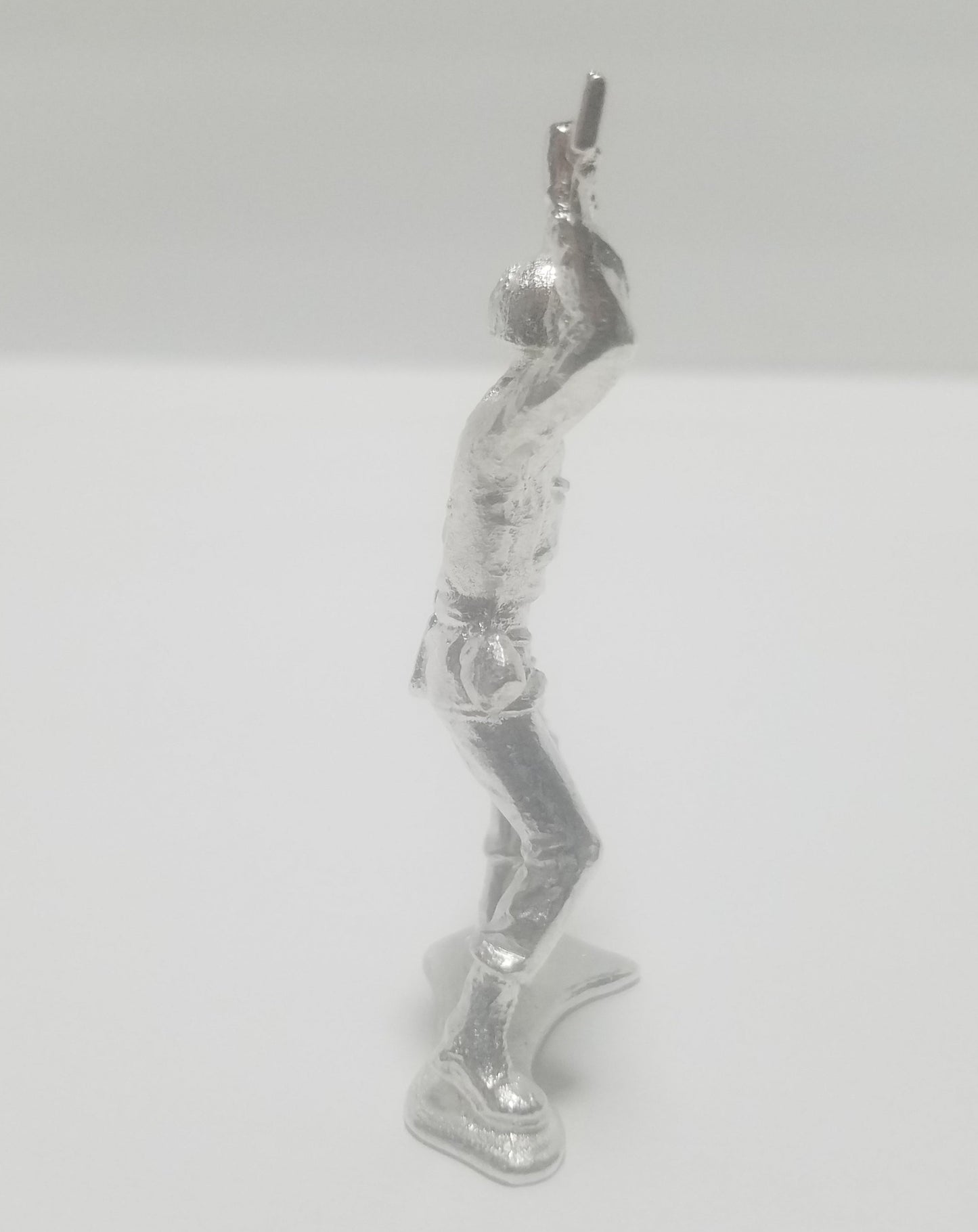 Classic Army Man Charging Soldier 1.25 oz 999 Silver Hand Poured Bullion