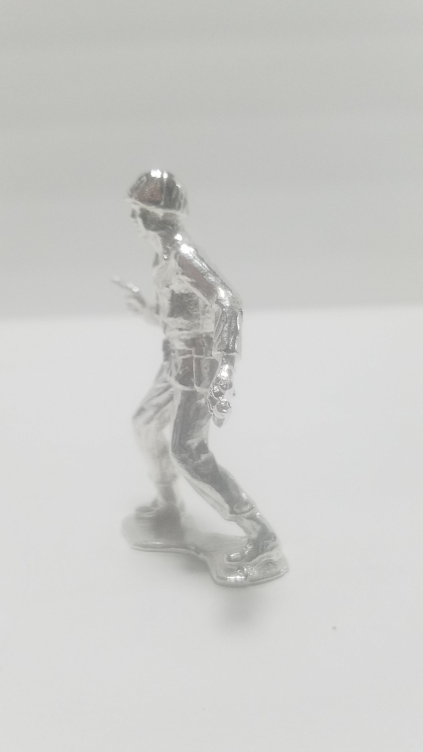 Classic Army Man Sarge Soldier 1.25 oz 999 Silver Hand Poured Bullion