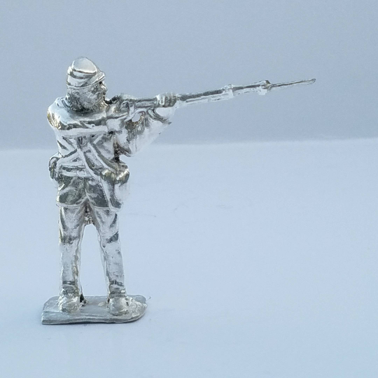 Civil war soldier Firing
