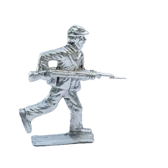 Civil war soldier Charging