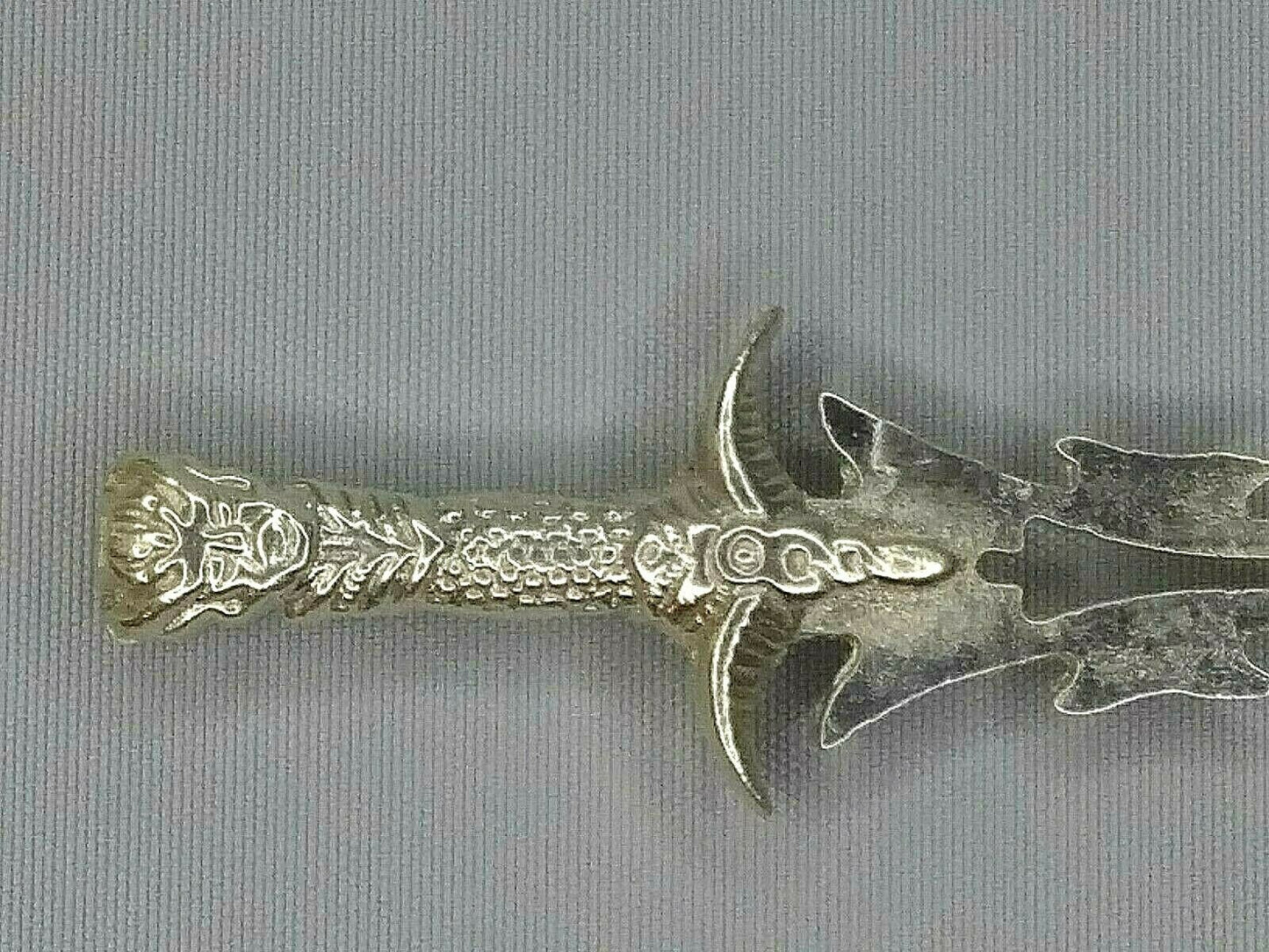 Knife Hand poured .999 fine Silver Bullion 3 1/2 long weight 22g 1776 Mint