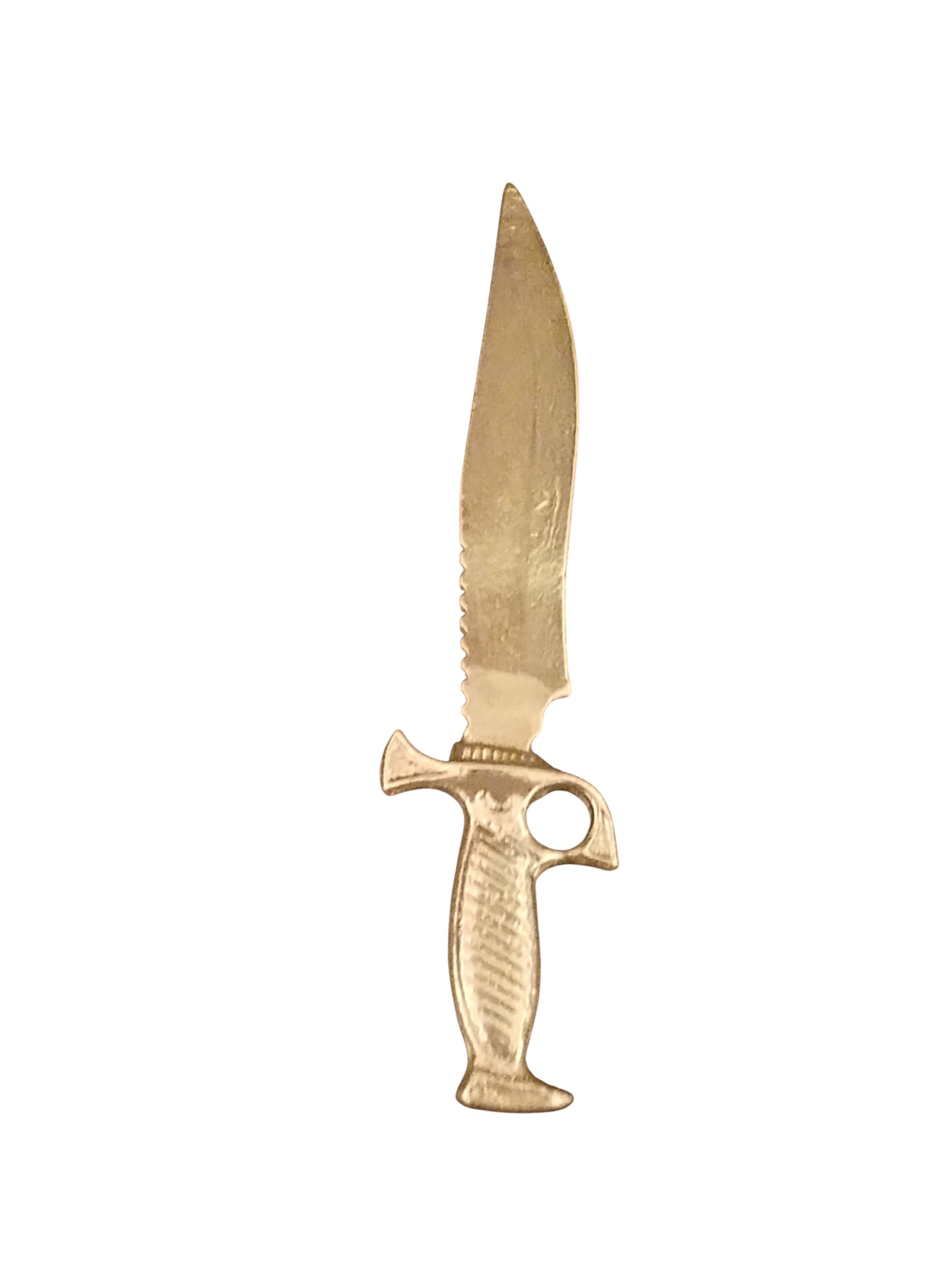Knife Hand Poured Bullion 999 Fine Silver 22 grams