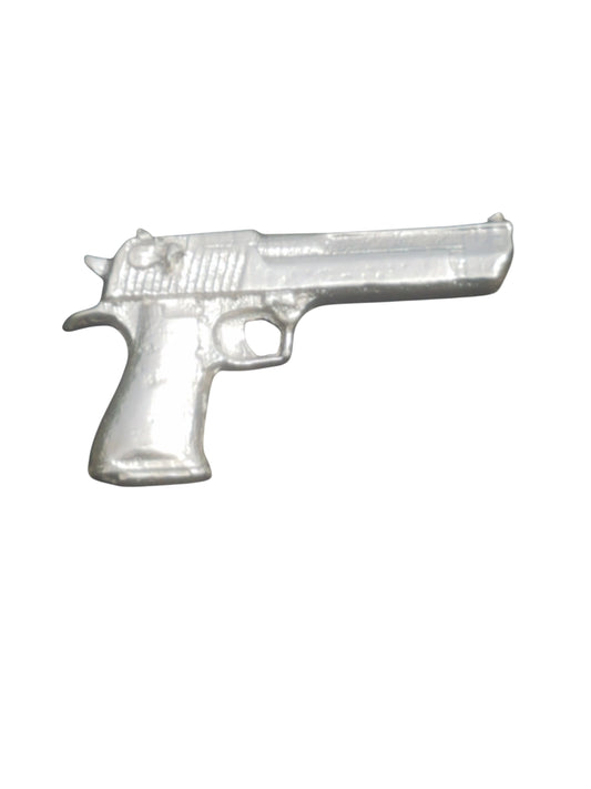 Desert Eagle Gun Miniature Hand Poured Bullion 999 Fine Silver 2+ oz