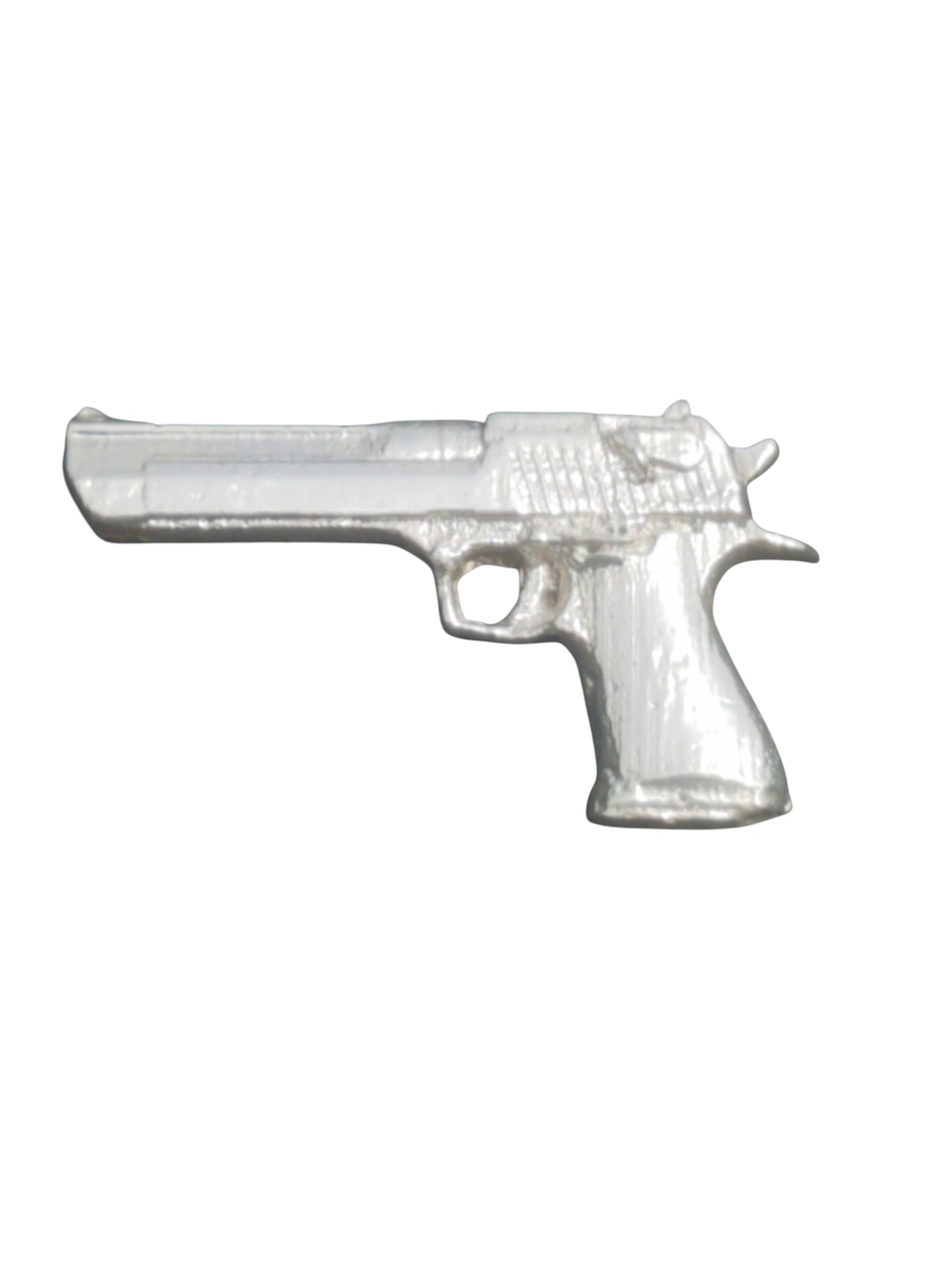Desert Eagle Gun Miniature Hand Poured Bullion 999 Fine Silver 2+ oz