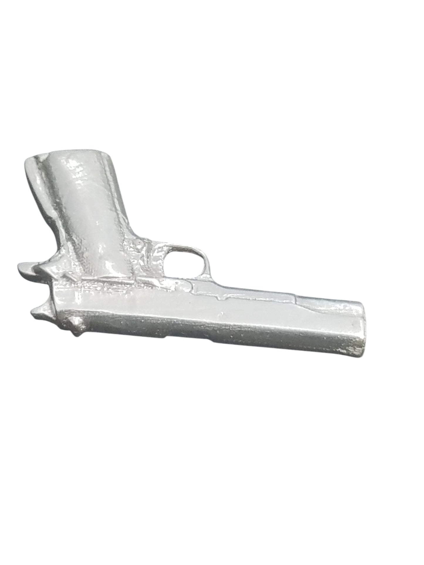 1911 Colt Gun Miniature Hand Poured Bullion 999 Fine Silver 2 oz