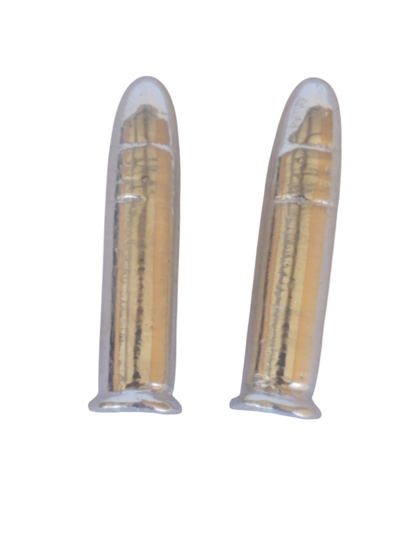 22 long Rifle 22LR Hand Poured Bullion 999 Fine Silver 5 grams