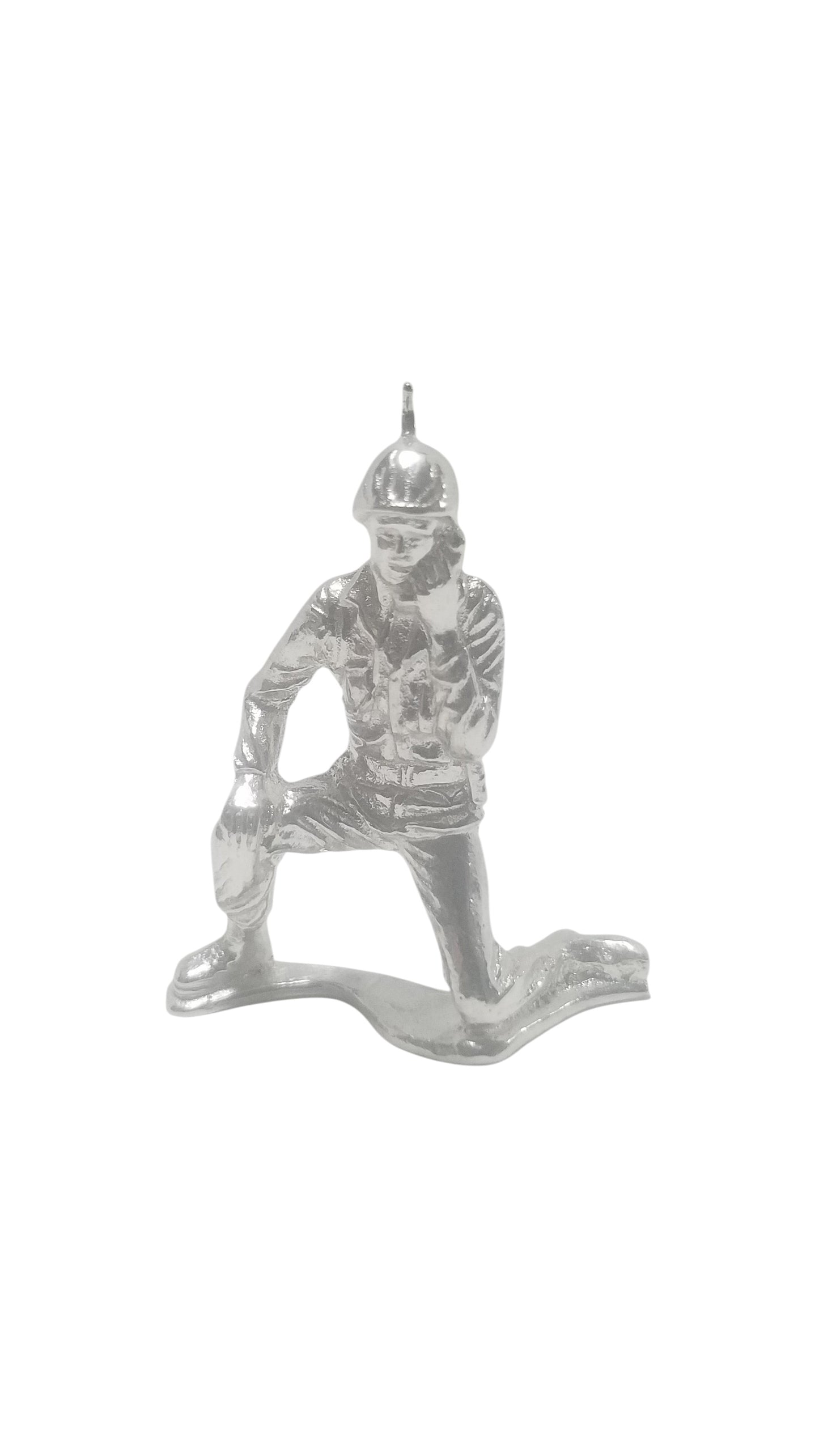 Classic Army Man Silver Toy Soldier Lot of 12 Hand Poured Bullion 999 Fine Silver 15 oz