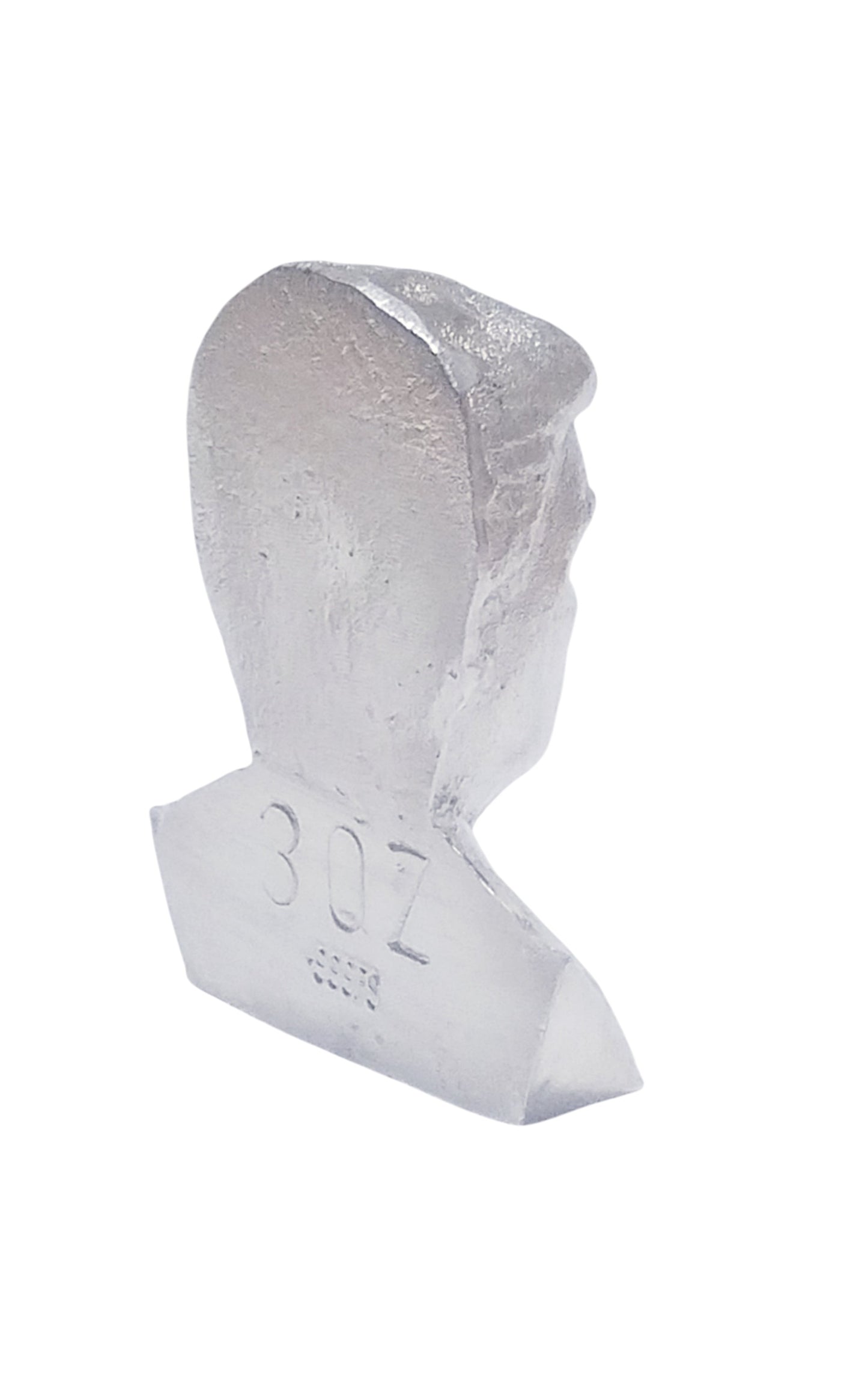 Trump Bust Hand Poured Bullion 999 Fine Silver 3 oz