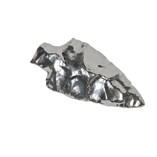 Indian Arrowhead Hand Poured Bullion 999 Fine Silver 5 grams