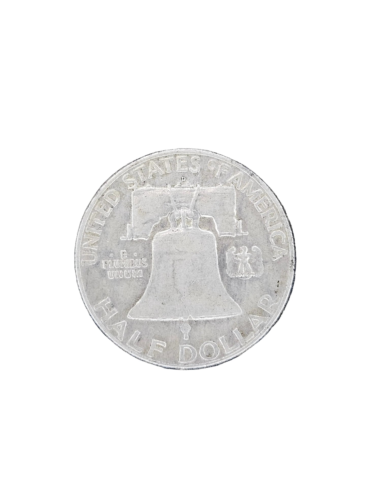 1959-D Franklin Half Dollar - 90% Silver 50C US Mint Coin - Circulated / Raw