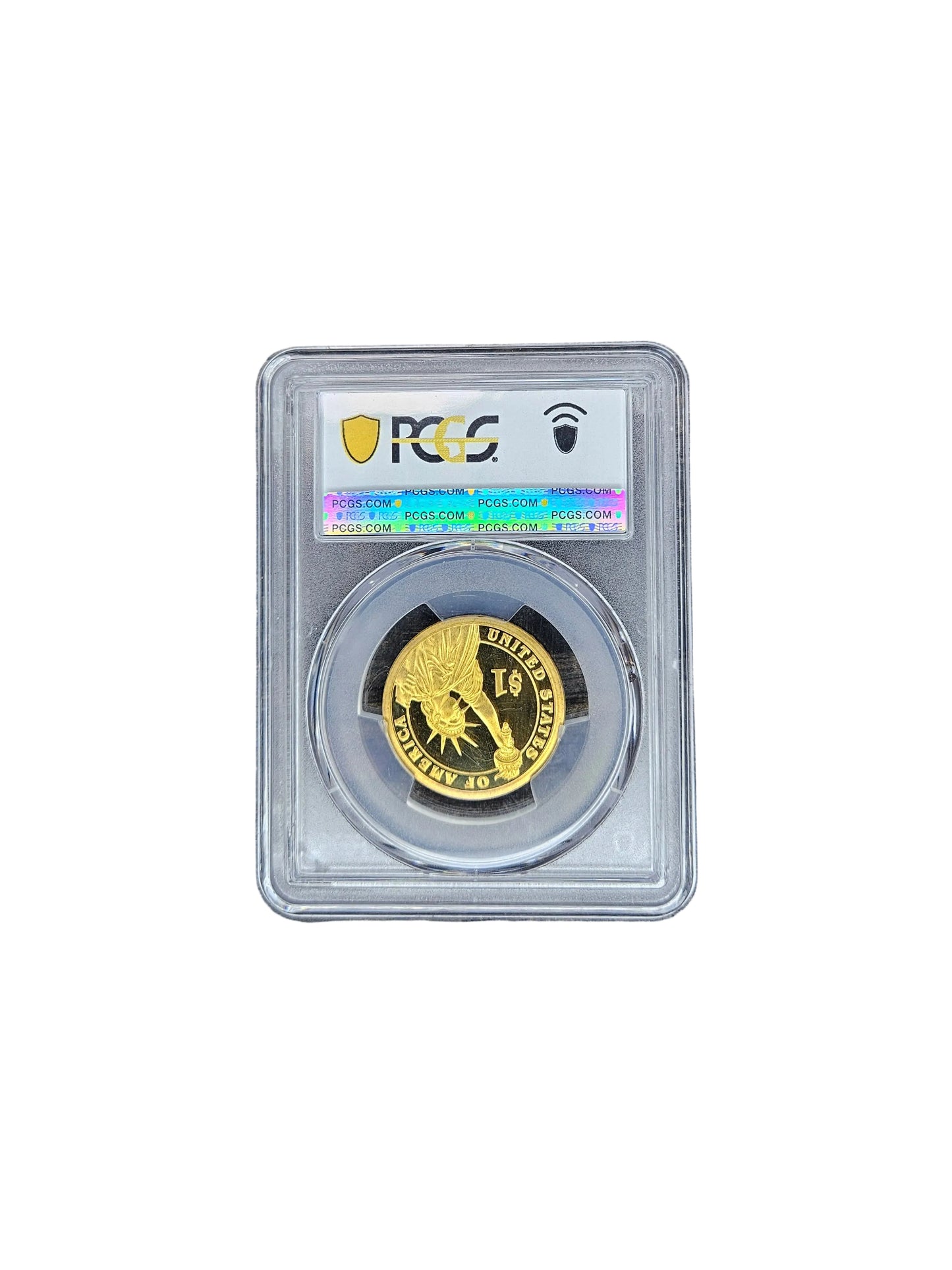 2008-S Martin Van Buren Presidential $1 Proof PCGS PR70DCAM Deep Cameo Made In U.S.A. Label