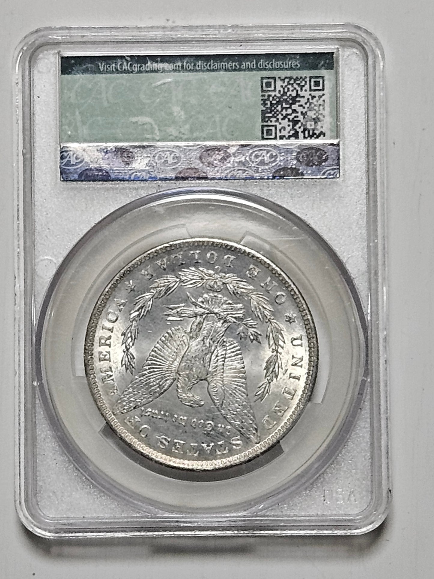 1885-O Morgan Silver Dollar $1 - PCGS MS62 CAC Graded - New Orleans Mint