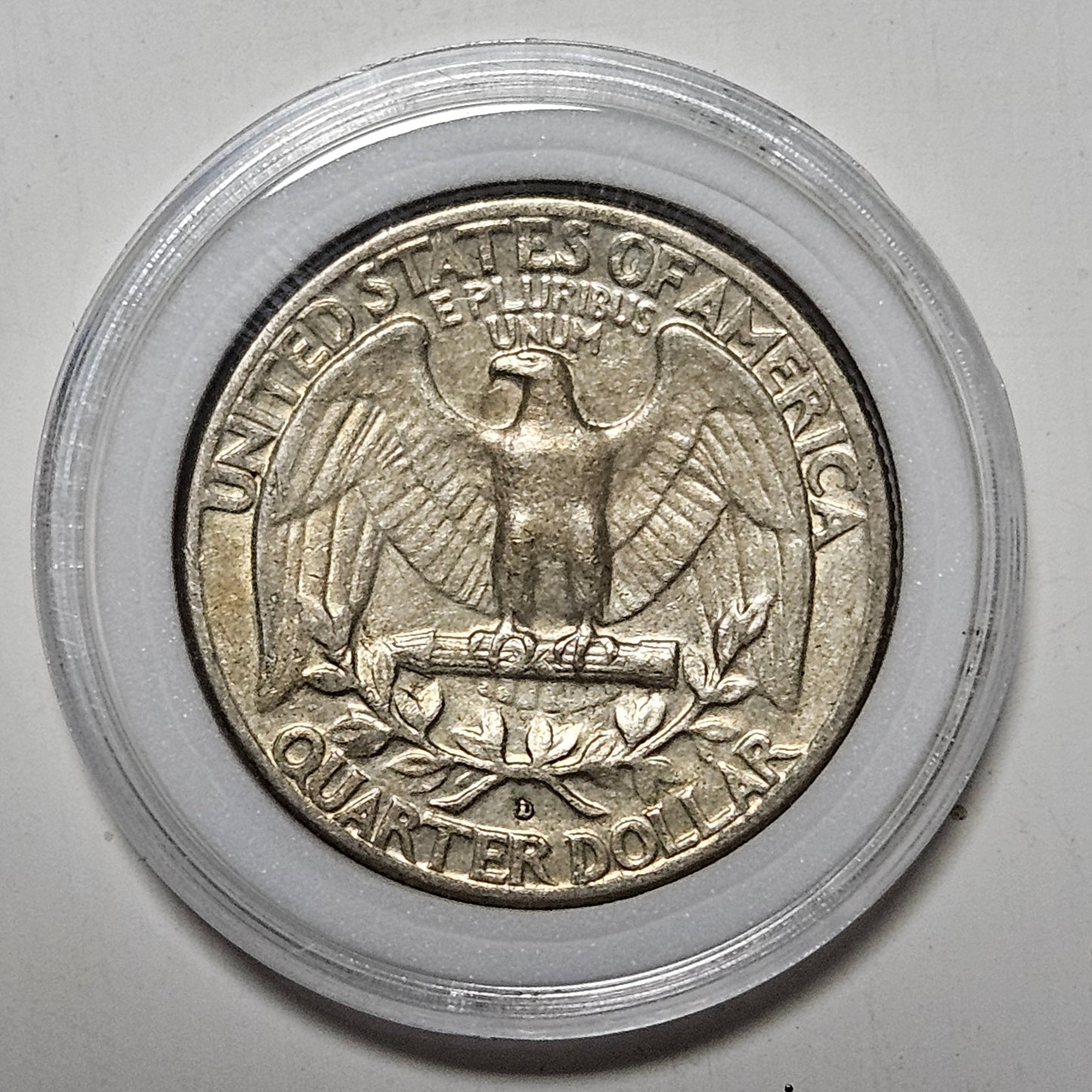 1963-D Washington Silver Quarter - 90% Silver - Denver Mint 25c