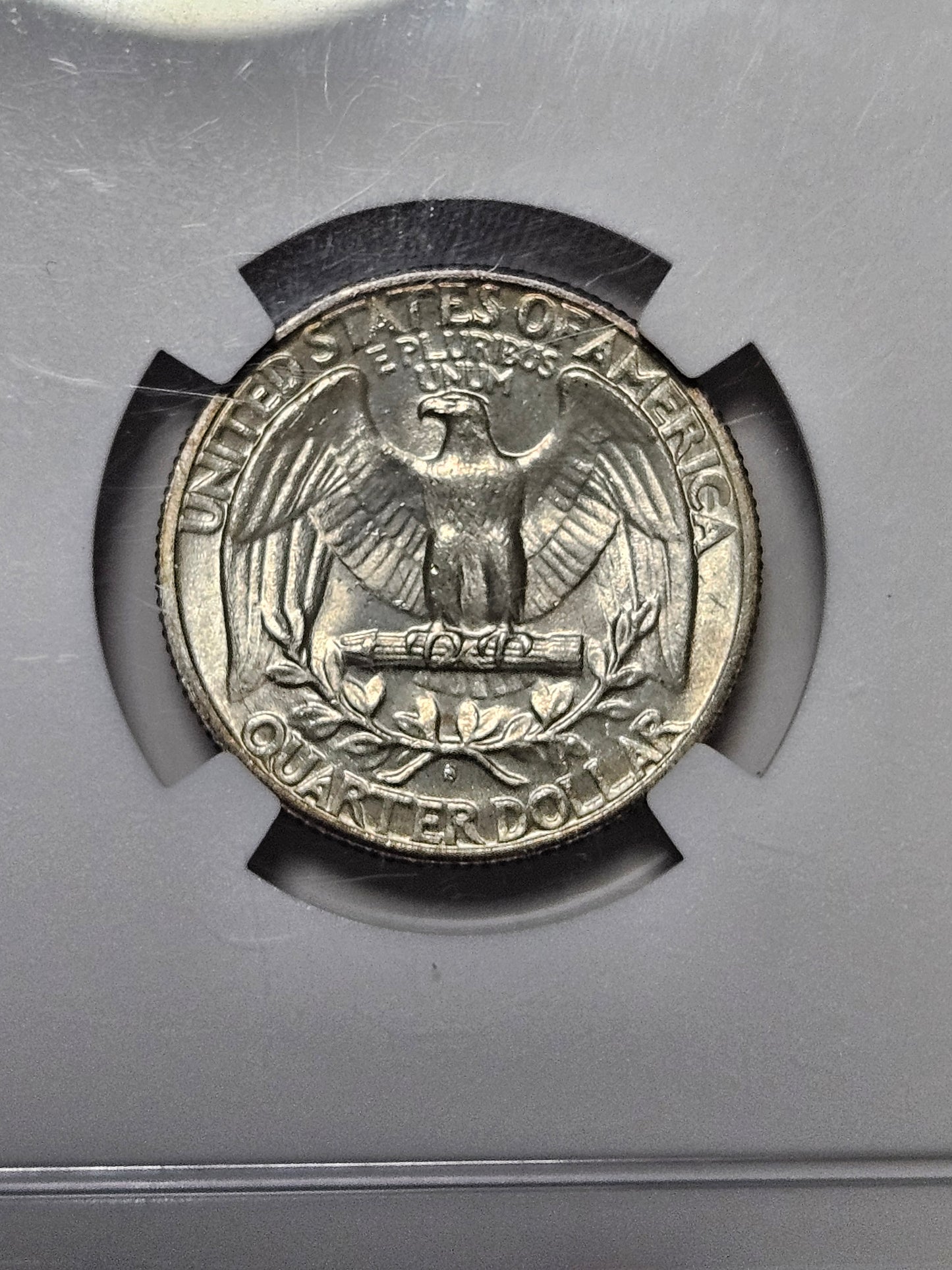 1943-S Silver Washington Quarter - NGC MS65 Certified - Beautiful Mint Luster