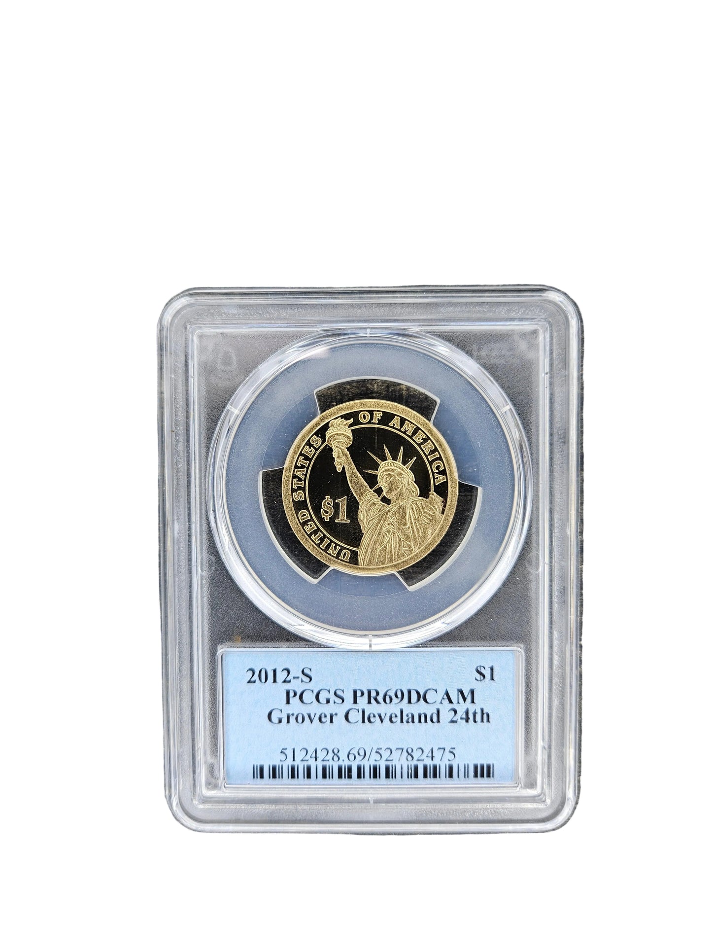 2012-S Grover Cleveland Presidential $1 Proof Coin PCGS PR69DCAM – Presidential Series