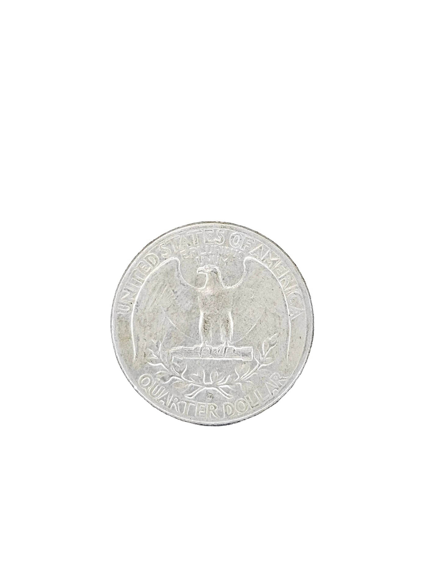 1963-D Washington Quarter - 90% Silver 25C US Mint Coin - Denver Mint - Raw / Circulated