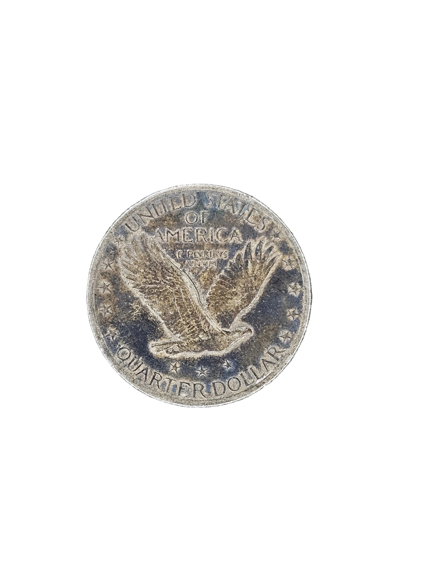 1926 Standing Liberty Quarter - Beautiful Natural Toning - 90% Silver 25C US Mint Coin