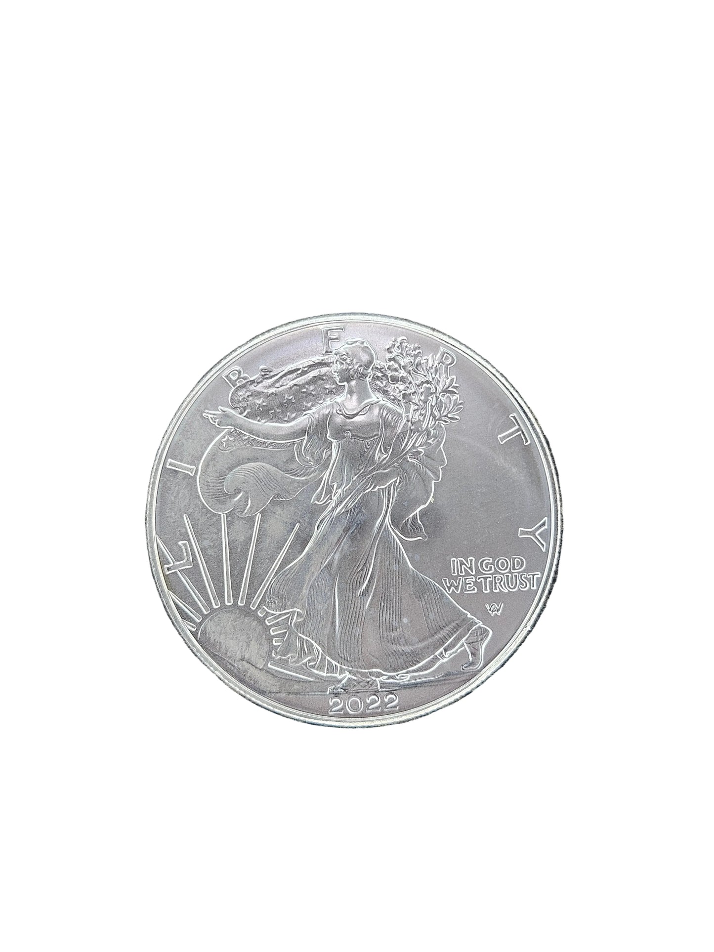 2022 1 oz American Silver Eagle - Brilliant Uncirculated (BU) 1 Dollar US Bullion Coin