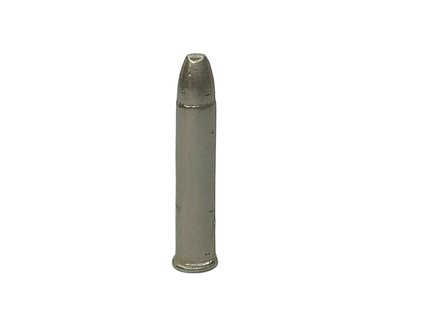 22 Magnum Bullet Hand Poured Bullion 999 Fine Silver .25 oz