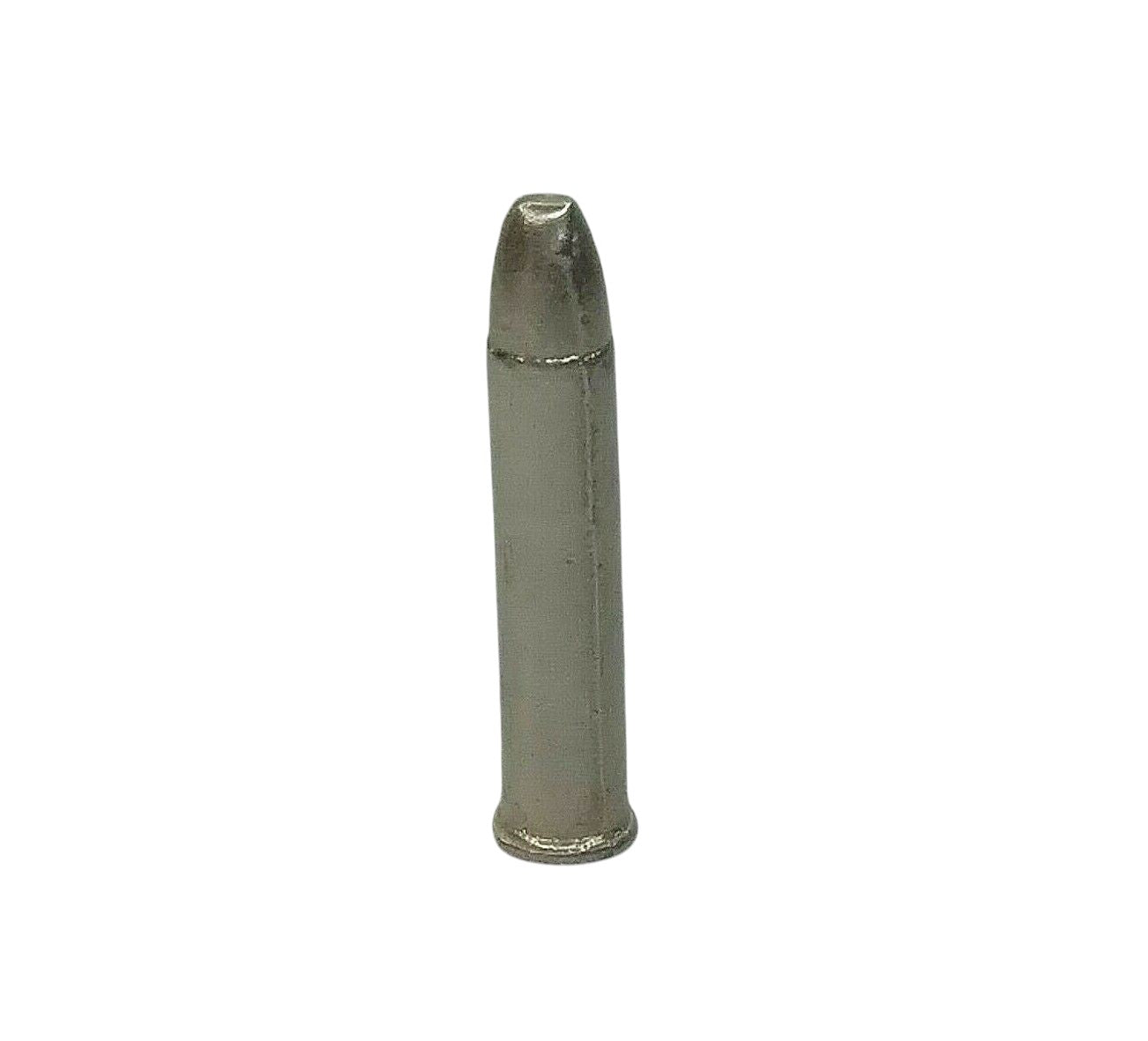 22 Magnum Bullet Hand Poured Bullion 999 Fine Silver .25 oz