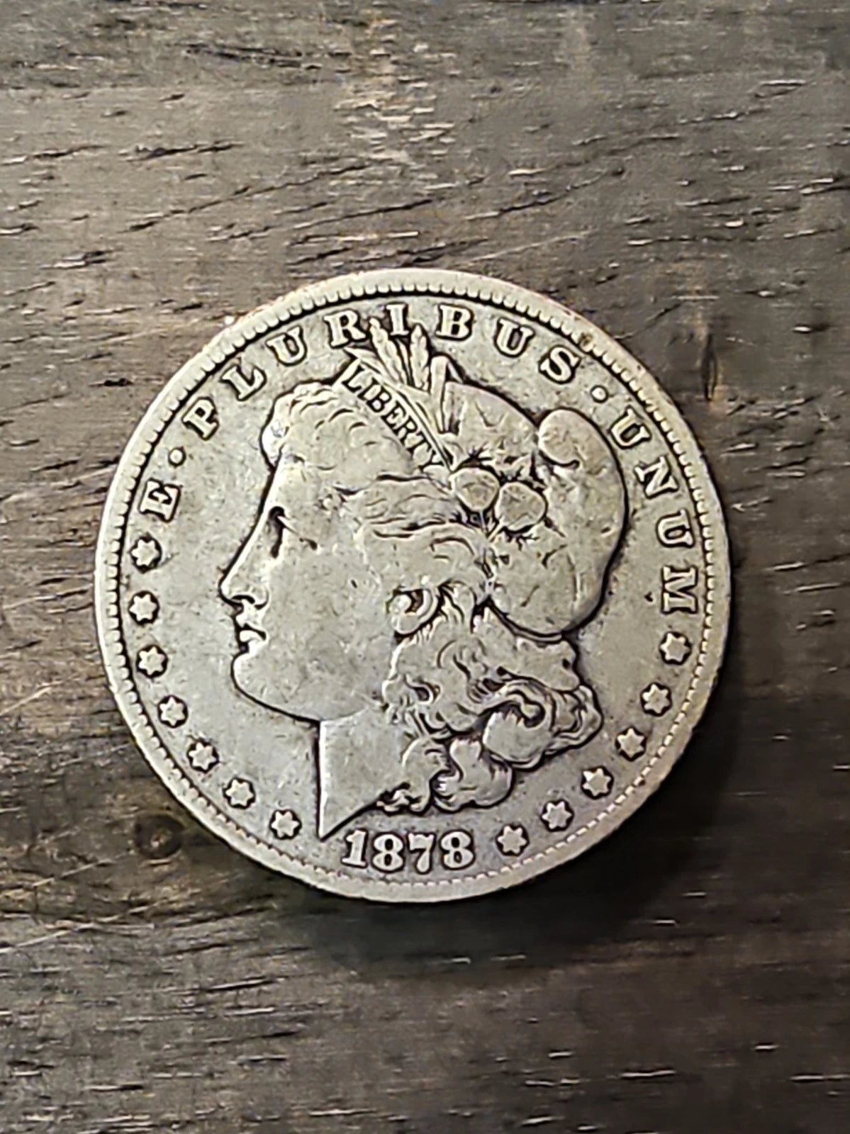 1878-CC Morgan Silver Dollar – Carson City Mint 90% Silver U.S. Coin c23