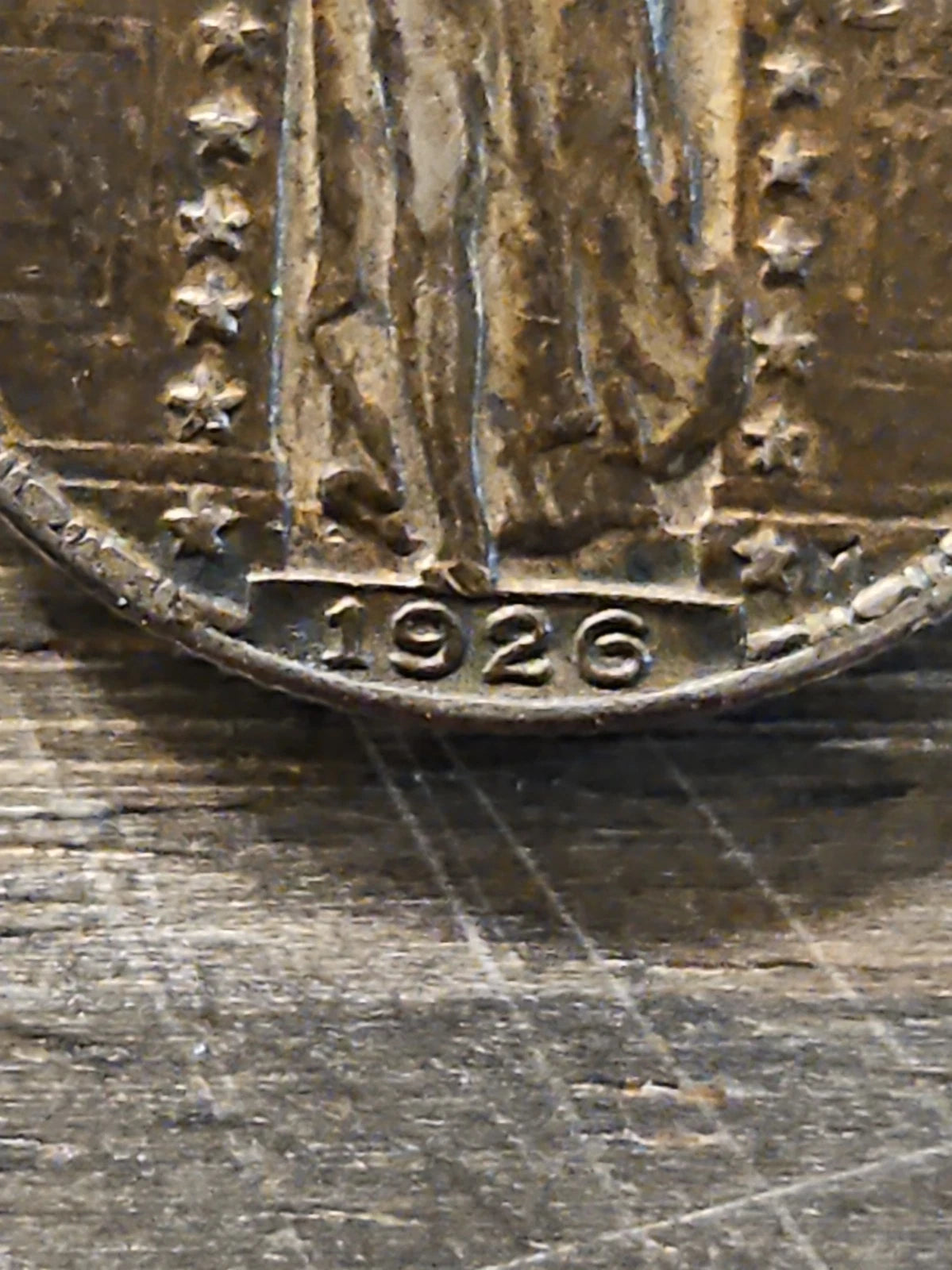1926 Standing Liberty Quarter - Beautiful Natural Toning - 90% Silver 25C c3