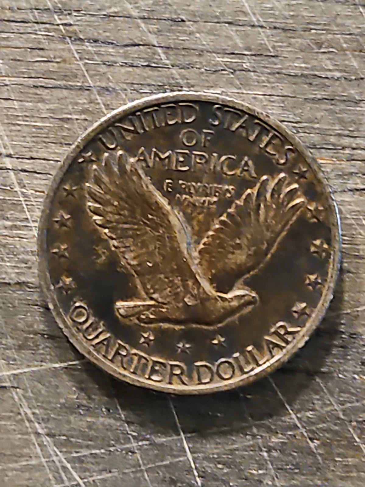 1926 Standing Liberty Quarter - Beautiful Natural Toning - 90% Silver 25C c3