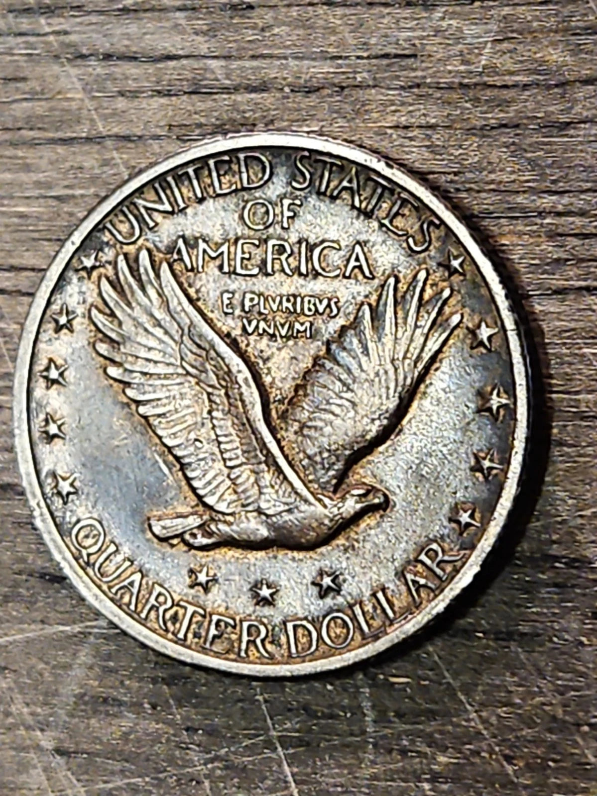 1926 Standing Liberty Quarter - Beautiful Natural Toning - 90% Silver 25C c3