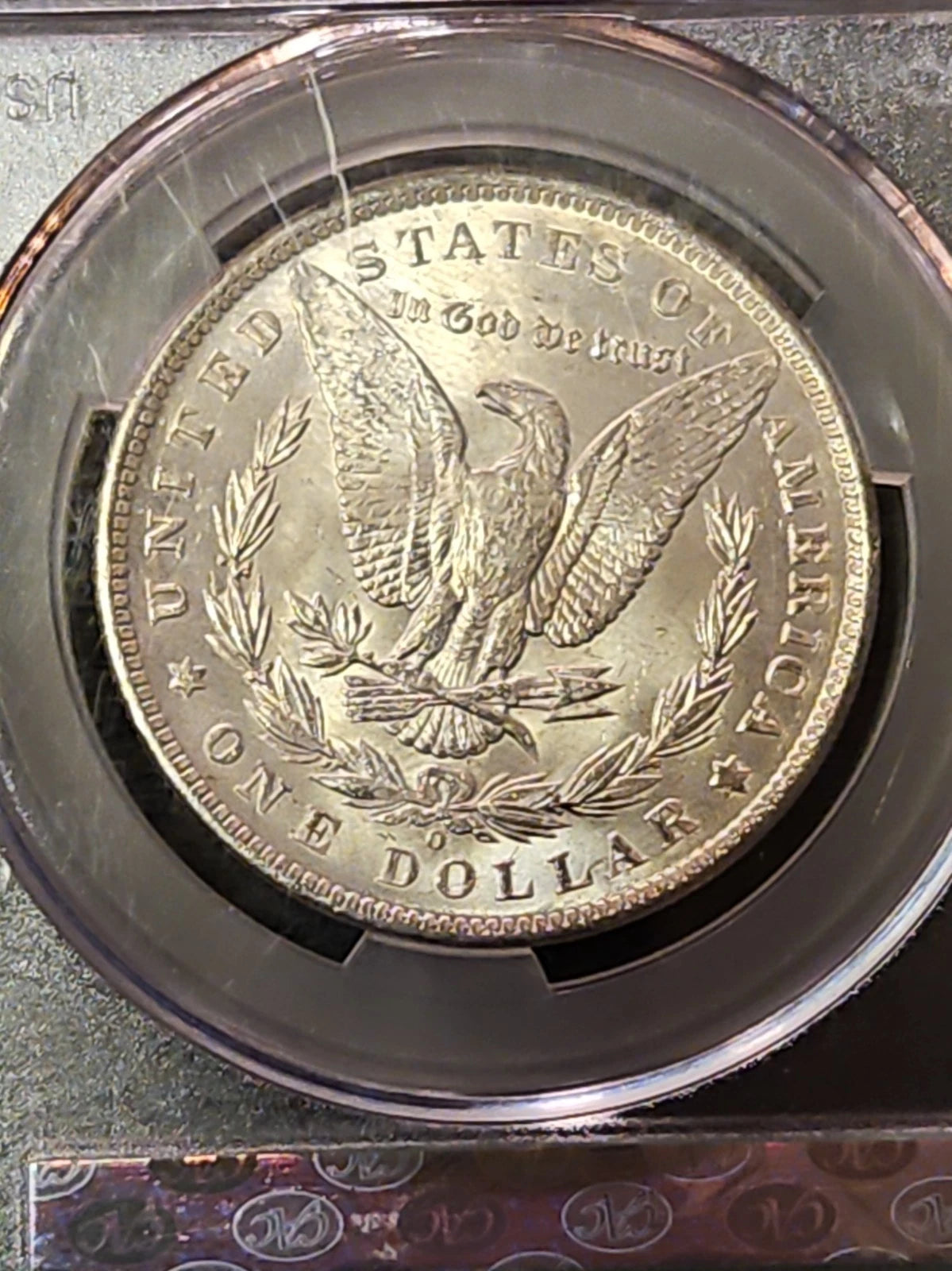 1885-O Morgan Silver Dollar CAC MS62 – Certified Brilliant Uncirculated c24