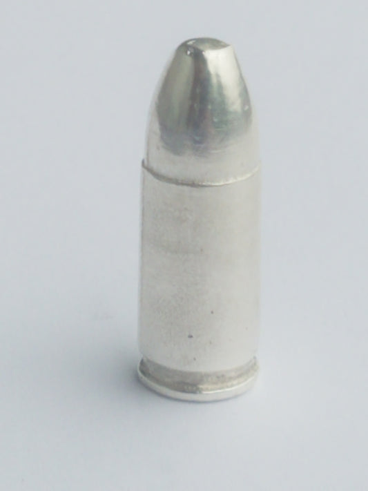 9mm  Bullet Bullion 17 grams 999 Fine Silver