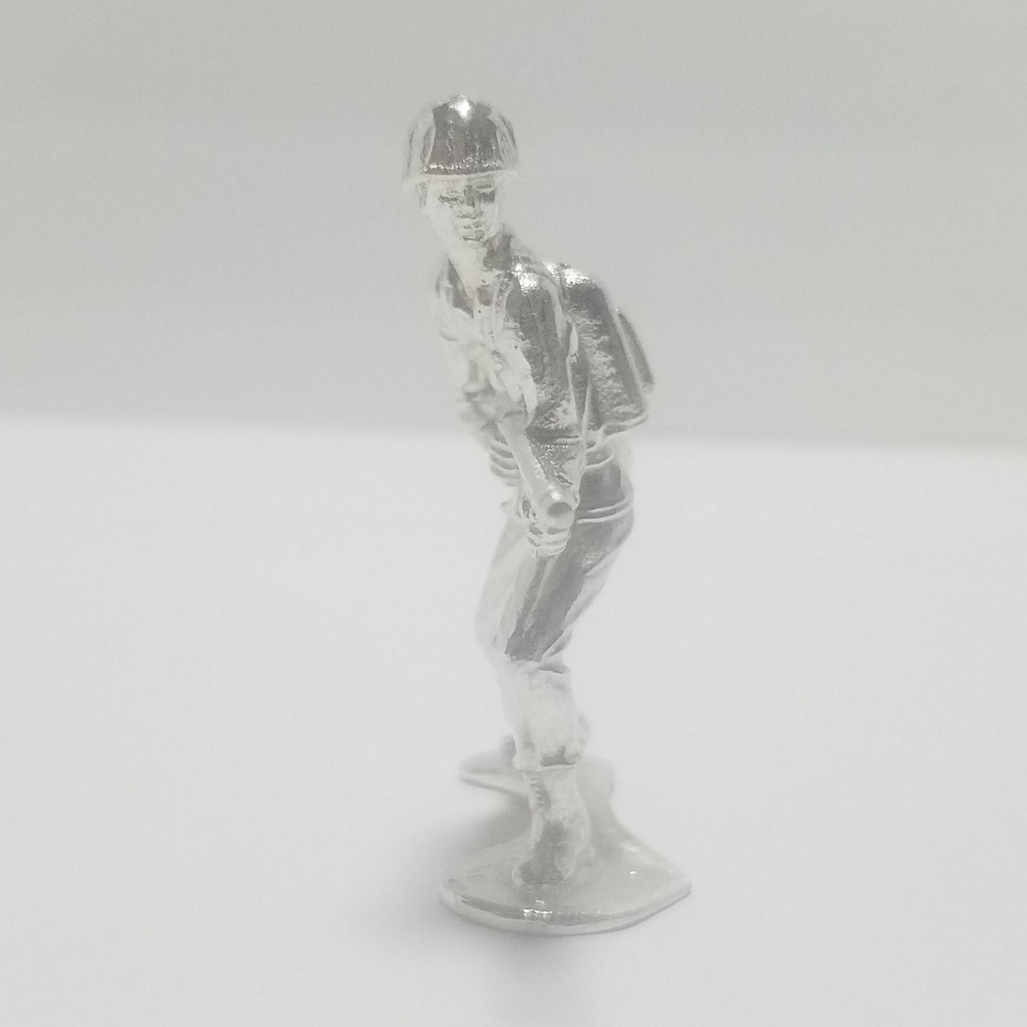 Classic Army Man Flamethrower Silver Toy Soldier 1.25 oz .999 Fine Silver