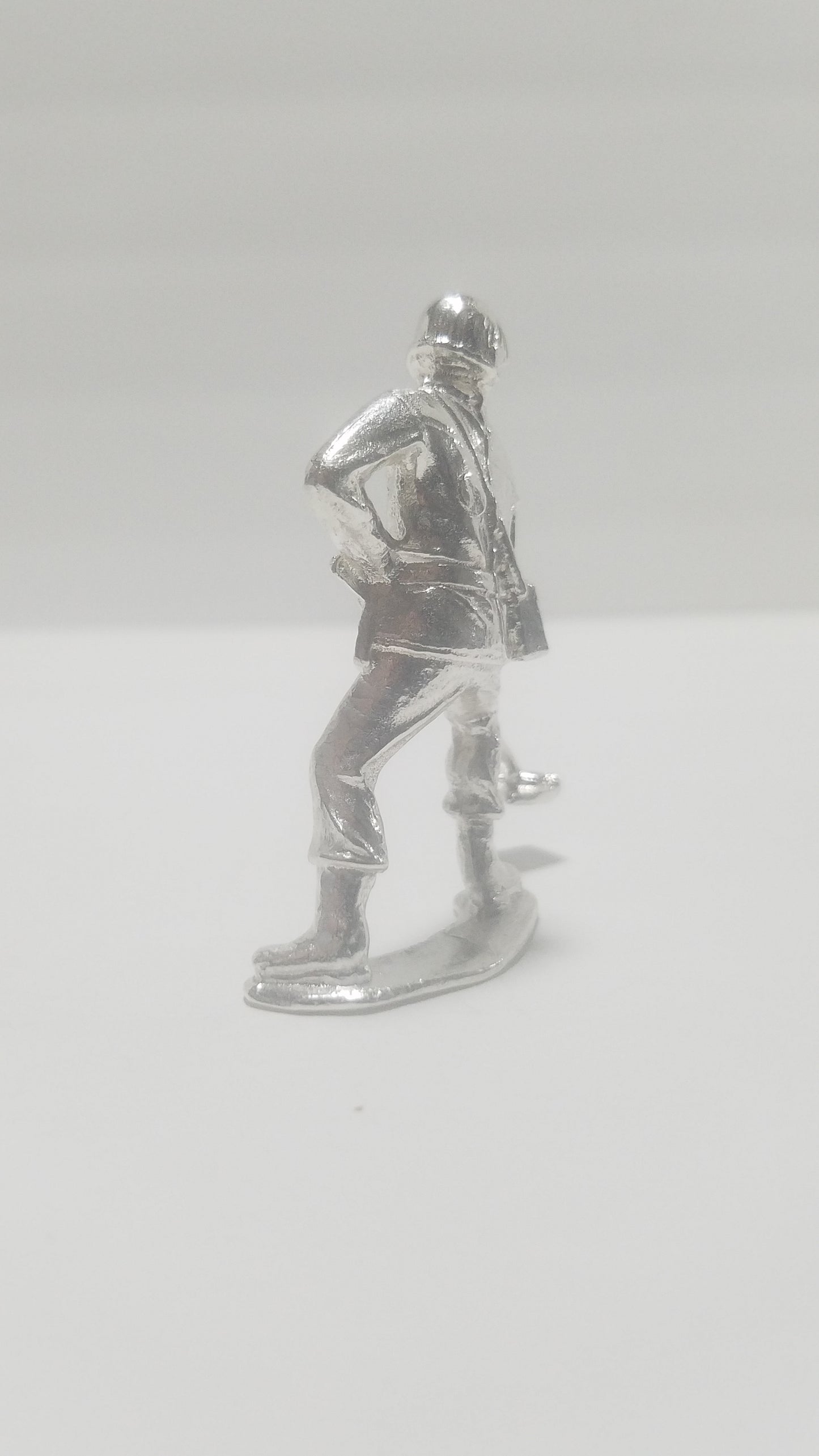 Classic Army Man Minesweeper Soldier 1.25 oz 999 Silver Hand Poured Bullion