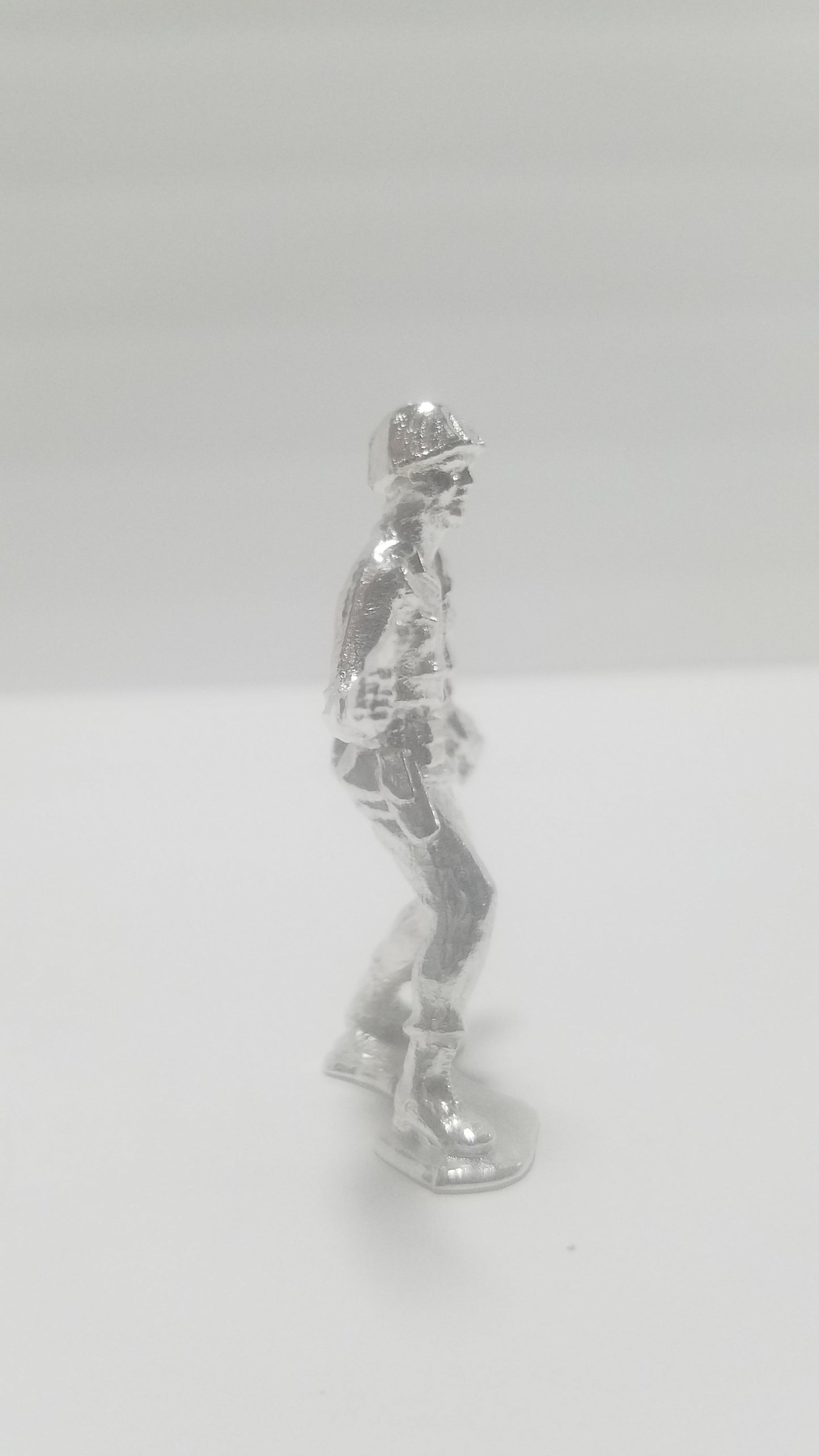 Classic Army Man Sarge Silver Toy Soldier .999 Fine Silver