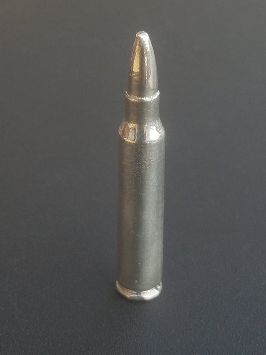 556 Bullet Bullion 1oz 999 Fine Silver