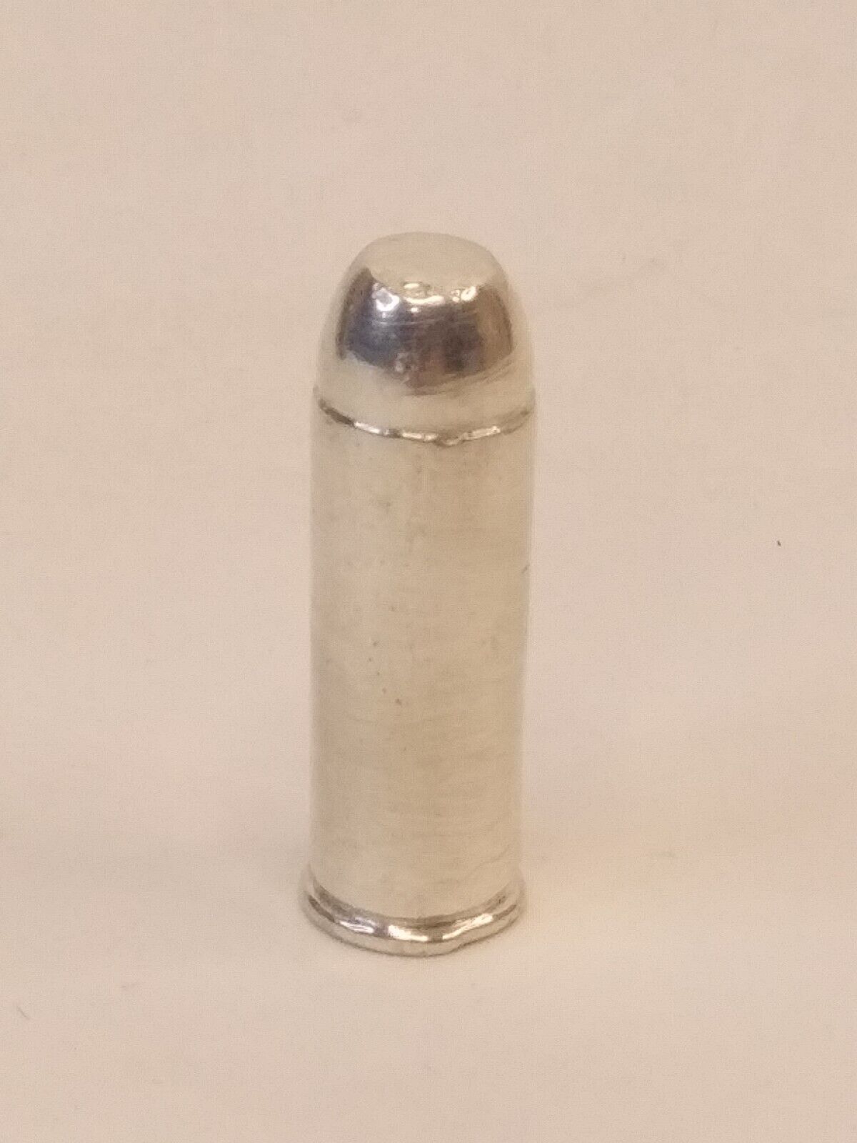 45 Long Colt Bullet Bullion Hand Poured 999 Fine Silver