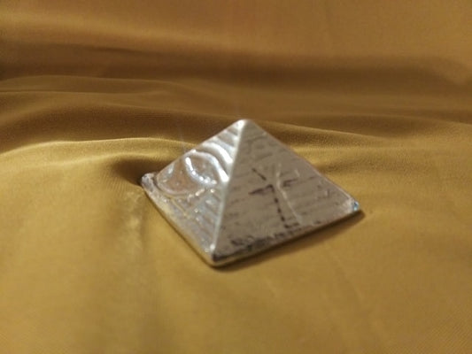 Egyptian Pyramid 40 Grams 999 Fine Silver