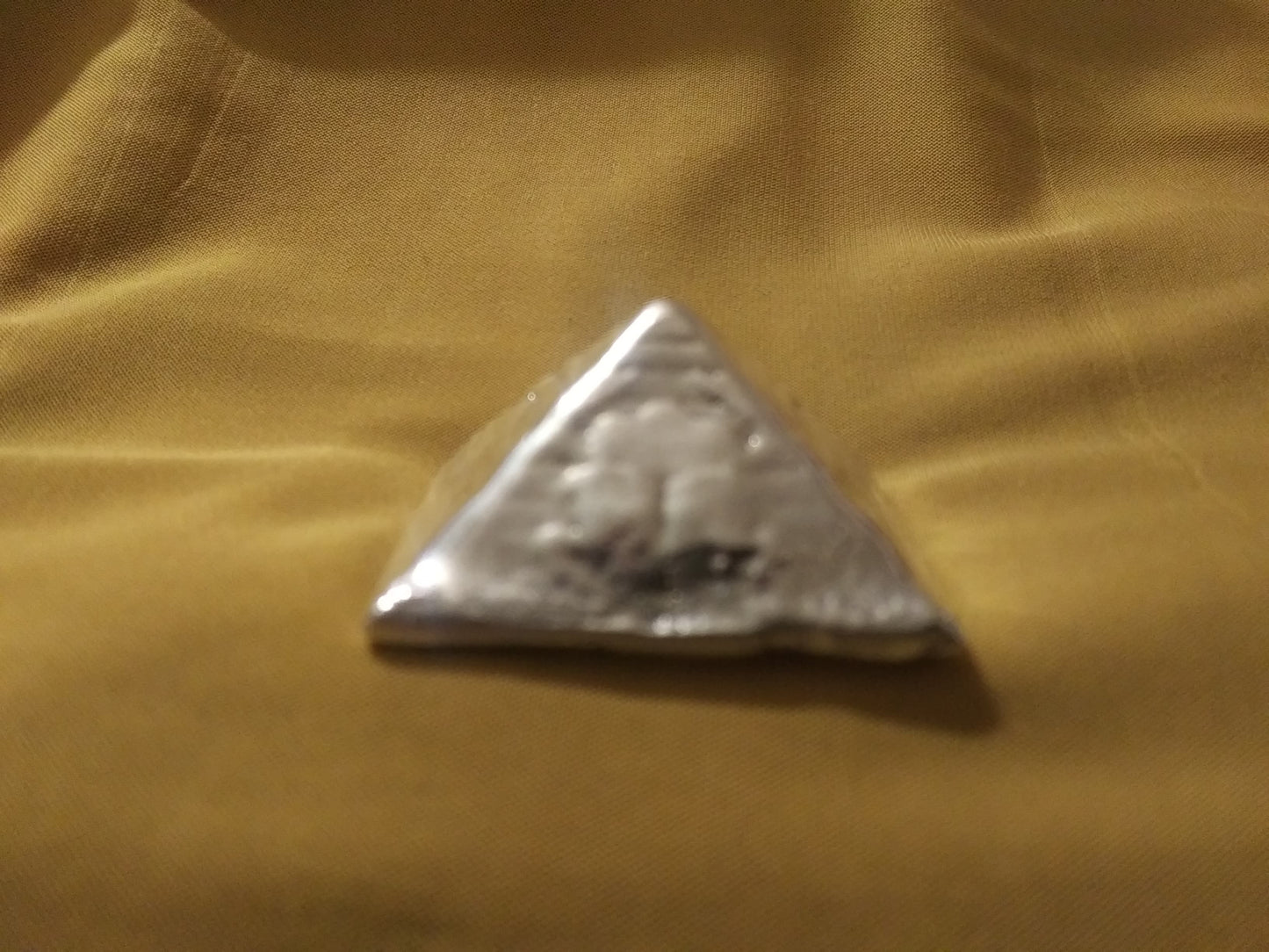 Egyptian Pyramid 40 Grams 999 Fine Silver