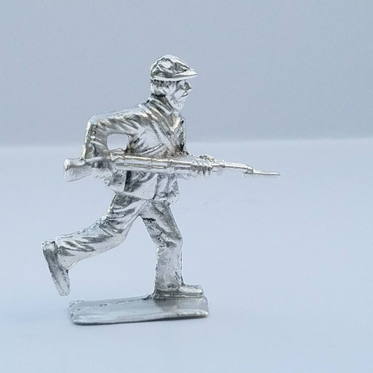 Civil war soldier Charging